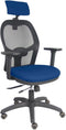 Bureaustoel met hoofdsteun P&C B3DRPCR Marineblauw