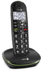 Doro PhoneEasy 110 - Draadloze Senioren Telefoon - Grote cijfertoetsen - Zwart
