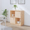 vidaXL - Dressoir - 74x35x80 - cm - massief - grenenhout