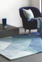 Rhythmic Tides Indigo Round Vloerkleed - 200 rond - Rond - Laagpolig,Rond Tapijt - Modern - Meerkleurig