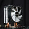 Jonsbo CR-1200E - CPU koeler - 92mm ARGB ventilator - Zwart-zilver