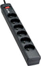 Eaton Protection Strip PS6D - Stekkerdoos 6x Schuko - Aan/uit-schakelaar LED-indicator - Zwart
