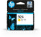 HP 924 - Inktcartridge - Origineel - Geel