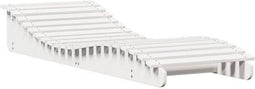 vidaXL - Ligbed - 205x70x31,5 cm - massief grenenhout - wit