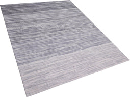 KAPAKLI - Laagpolig vloerkleed - Lichtgrijs - 200 x 300 cm - Wol