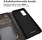 iMoshion Hoesje Geschikt voor Samsung Galaxy S20 FE Hoesje Met Pasjeshouder - iMoshion Design Bookcase smartphone - Zwart / Sky Black