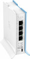 Mikrotik RB941-2ND-TC - ADSL-modem en router - WiFi 4 300 Mbps - Blauw/Wit