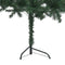 vidaXL - Kunstkerstboom - hoek - 240 - cm - PVC - groen