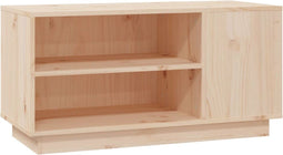 vidaXL - Tv-meubel - 80x35x40,5 - cm - massief - grenenhout