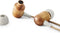Energy Sistem Eco Cherry Wood - In-ear Oordopjes - Duurzaam Hout en Hennep - Bruin
