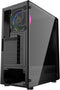 Gembird Fornax 2000 RGB - ATX Tower - Gehard glas - 33,44L - 310mm GPU lengte - 160mm CPU koeler hoogte
