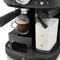 Swan One-Touch Retro Espressomachine - Zwart - 1100 Watt