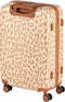 Princess Traveller Leopard - Reiskoffer - Hardcase - 76 cm - 107 liter - Crème/Taupe