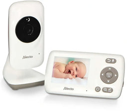 Alecto DVM-71 - Babyfoon met camera - 2.4" scherm - Wit