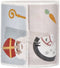 Folat - Naamstickers cadeau Sint en Pieten (50 stuks) - Welkom Sinterklaas - Sinterklaas versiering - Sinterklaas intocht - Sinterklaas en Piet -sinterklaas Cadeautjes