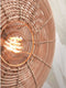 GOOD&MOJO Wandlamp Tanami - Rotan - Ø55cm - Binnen Modern
