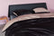 Beddinghouse Dutch Design Astro - Dekbedovertrek - Fluweel en katoensatijn - Zwart - Lits-Jumeaux 240x200/220