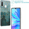 iMoshion Hoesje Geschikt voor Huawei P30 Lite Hoesje Siliconen - iMoshion Design hoesje - Goud / Meerkleurig / Groen / Green Honeycomb