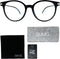 SMUG Blauw Licht Bril - Beeldschermbril met Blauw Licht Filter - Blue Light Blocking Glasses - Zonder Sterkte - Zwart