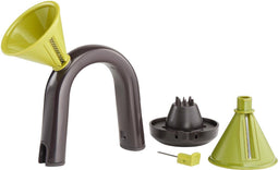 Tefal Ingenio K22980 - Spiraalsnijder - 2 RVS kegels voor spaghetti en tagiatelle - Groen/zwart