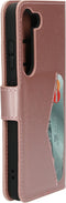 Mobiparts Classic Wallet Case - Samsung Galaxy S23 - Ruimte voor pasjes - Roze (2023)