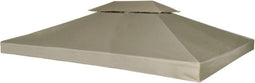vidaXL - Vervangend - tentdoek - prieel - 310 - g/m² - 3x4 - m - beige