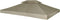 vidaXL - Vervangend - tentdoek - prieel - 310 - g/m² - 3x4 - m - beige