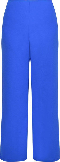 SISTERS POINT glut-pa.a Dames Broek - Lange broek - Wijde pijpen - Bright Cobalt - Maat L
