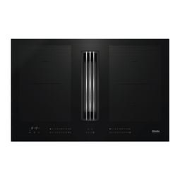 Miele KMDA7634FL - Inductie kookplaat met afzuiging - 4 kookzones incl. 2 PowerFlex