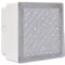 LED verzonken vloerlampen 6 st 100x100x68 mm