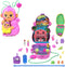 Polly Pocket Moederaap en Baby - Speelfigurenset - 2-in-1 speelset met 2 minipoppen en 12 accessoires