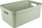 Sunware opbergbox Sigma - kunststof - 45 liter - lichtgroen - opberg dozen/bakken - opbergers - 39 x 59 x 24 cm