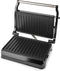 Nedis Contact Grill - 700 W - 23 x 14.5 cm - Aluminium / Kunststof