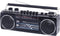 Trevi RR 501 BT - Radio Recorder Stereo - Bluetooth USB SD Cassette - Zwart