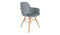 Zuiver Albert Kuip Eetkamerstoelen met armleuning Lichtgrijs - Set van 2