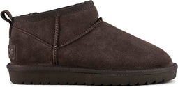 Colors of California Boots - Suède Enkel Laarzen - Warm en Comfortabel - Bruin - Maat 40