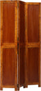 vidaXL - Kamerscherm - 3 - Panels - Honingbruin - 35x1.5x160 - cm - Massief - Acaciahout