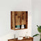 vidaXL - Wandkast - 60x31x70 - cm - bewerkt - hout - oud - houtkleurig