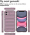 imoshion Hoesje - Geschikt voor iPhone 11 - EasyGrip Backcover - Paars