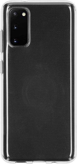 Hoesje Siliconen Geschikt voor Samsung Galaxy S20 - Softcase Backcover smartphone - Transparant