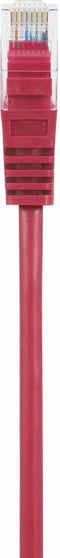 Renkforce RF-5043782 RJ45 Netwerkkabel, patchkabel CAT 5e U/UTP 5.00 m Rood Snagless 1 stuk(s)