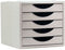 Modulaire archiefkast Archivo 2000 ArchivoTec Serie 4000 5 lades Din A4 Grijs (34 x 27 x 26 cm)