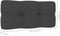 vidaXL - Palletkussen - 80x40x12 - cm - stof - antracietkleurig