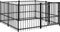vidaXL - Hondenkennel - voor - buiten - 7,51 - m² - staal