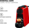 Nespresso Essenza Mini - Koffiemachine - 2 kopgroottes - Rood