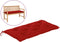 vidaXL - Tuinbankkussen - 100x50x7 - cm - oxford - stof - rood