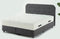 Dreamhouse® Rondo Boxspring met Opbergruimte – Bed - 140 x 200 cm - Velvet Antraciet - Complete boxspring