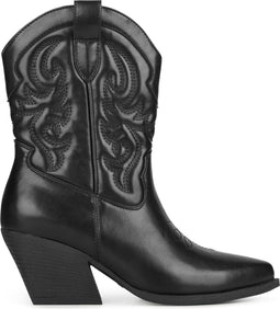 POSH by Poelman Juul - Cowboy-Stiefelette - Zwart