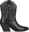 POSH by Poelman Juul - Cowboy-Stiefelette - Zwart