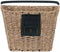 Basil Bremen Rattan Look KF Fietsmand - Afneembaar - Kunststof - Seagrass